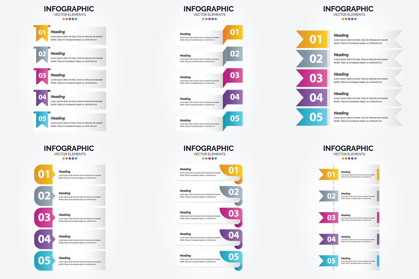 Vector illustration infographics Flat design set for advertising brochure flyer and magazine