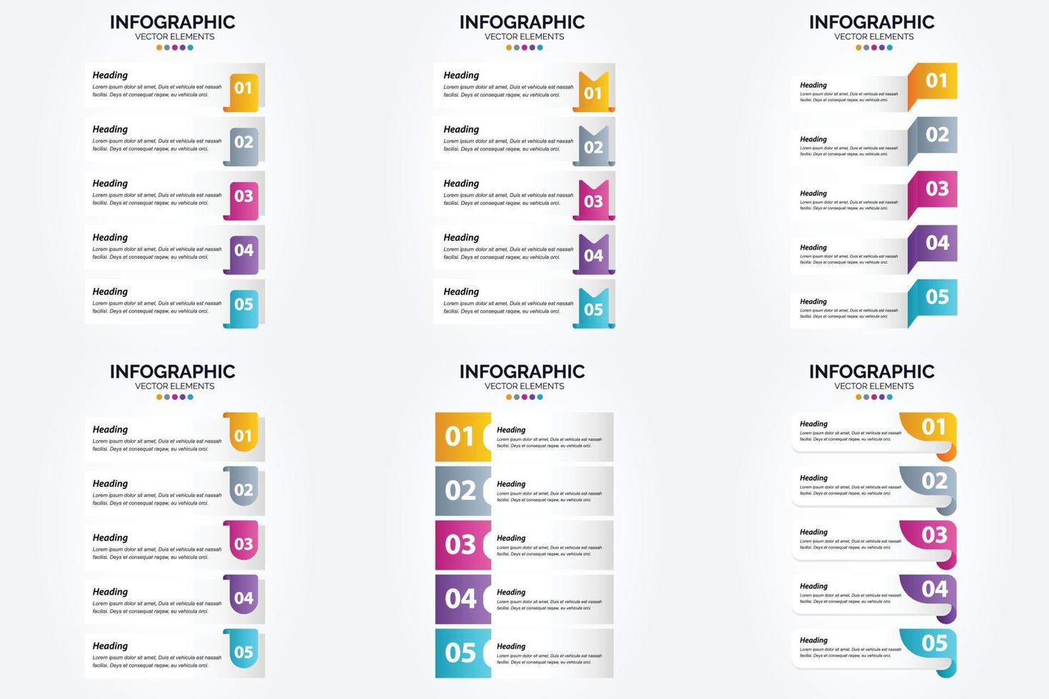 Vector illustration infographics Flat design set for advertising brochure flyer and magazine