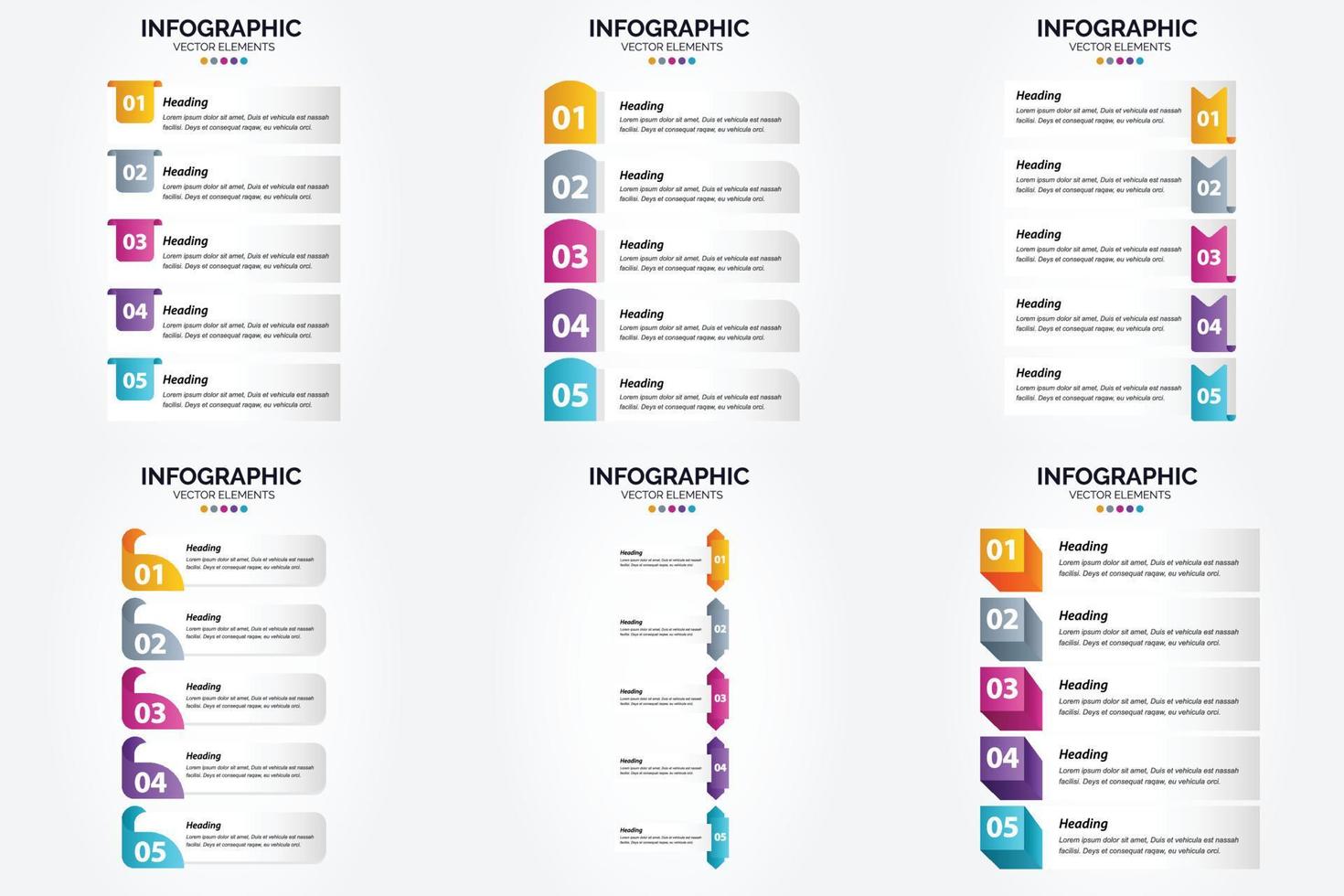 Vector illustration infographics Flat design set for advertising brochure flyer and magazine