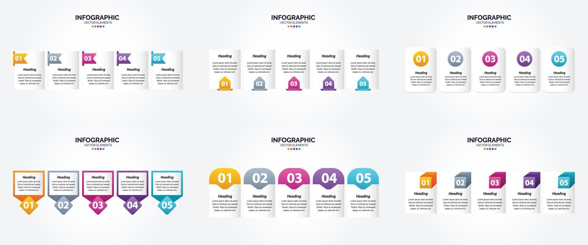Vector illustration infographics Flat design set for advertising brochure flyer and magazine
