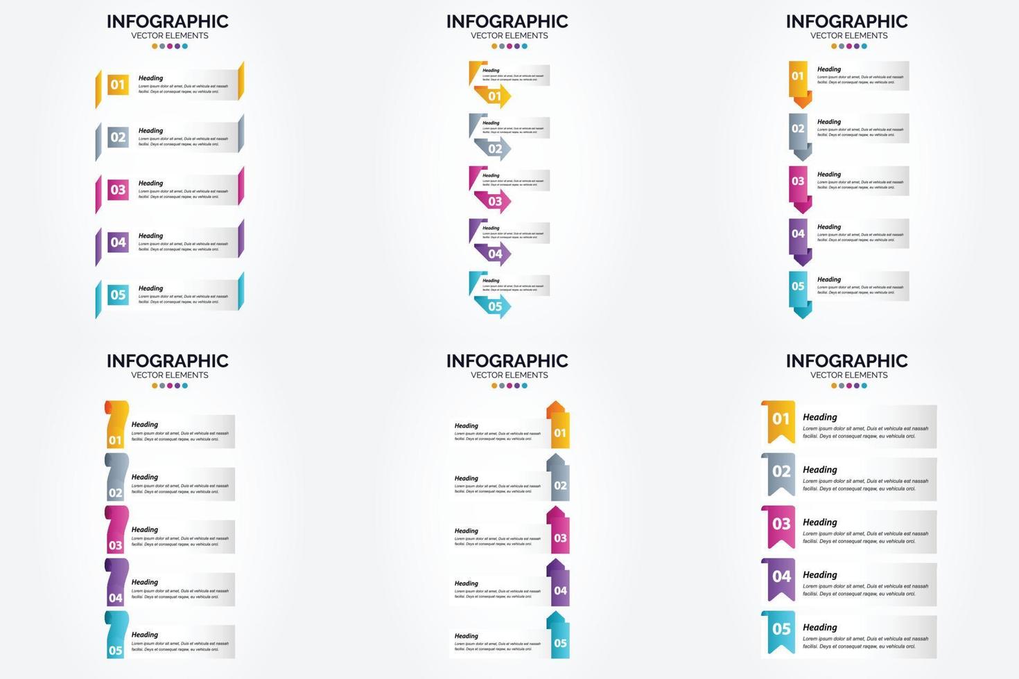 Vector illustration infographics Flat design set for advertising brochure flyer and magazine