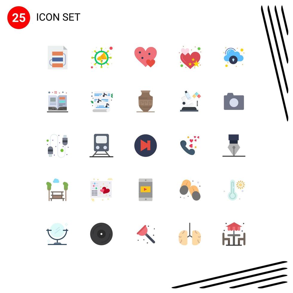 25 Creative Icons Modern Signs and Symbols of data heart heart rate small Editable Vector Design Elements