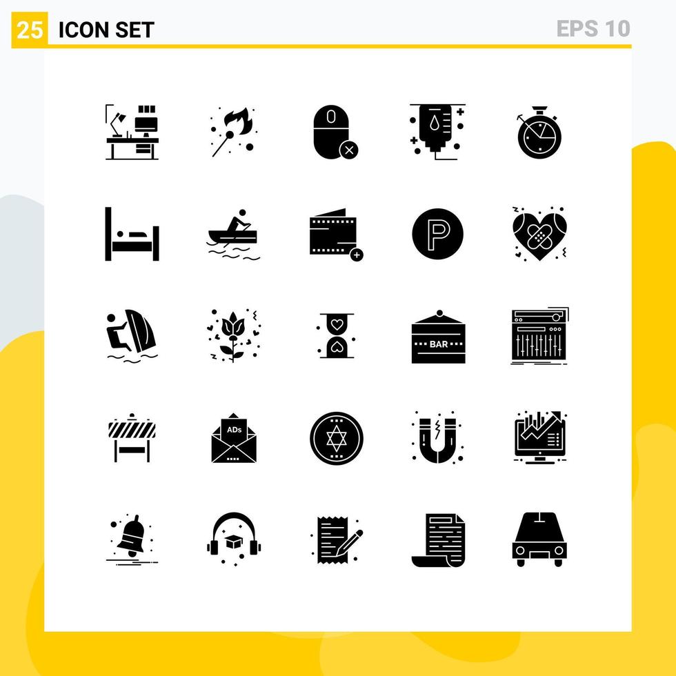 25 Creative Icons Modern Signs and Symbols of measure hospital stick healthcare hardware Editable Vector Design Elements