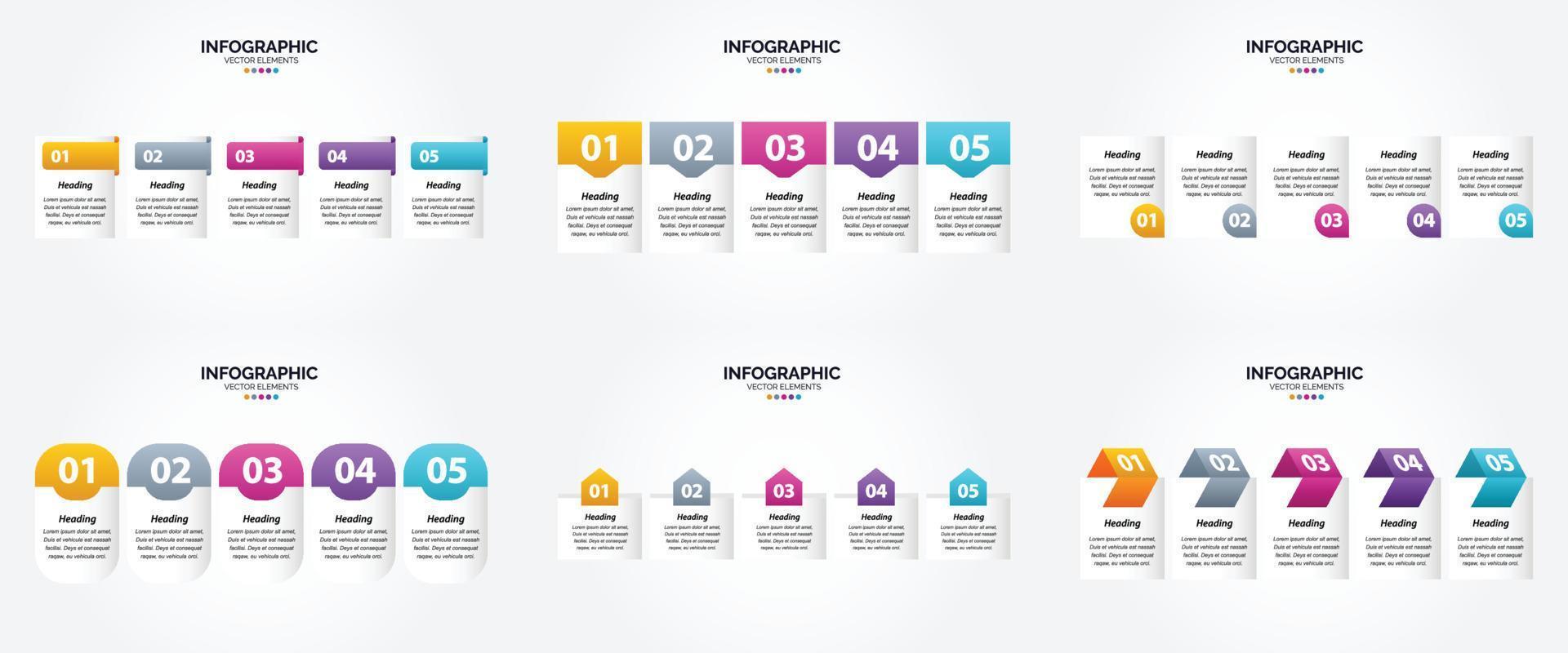Vector illustration infographics Flat design set for advertising brochure flyer and magazine