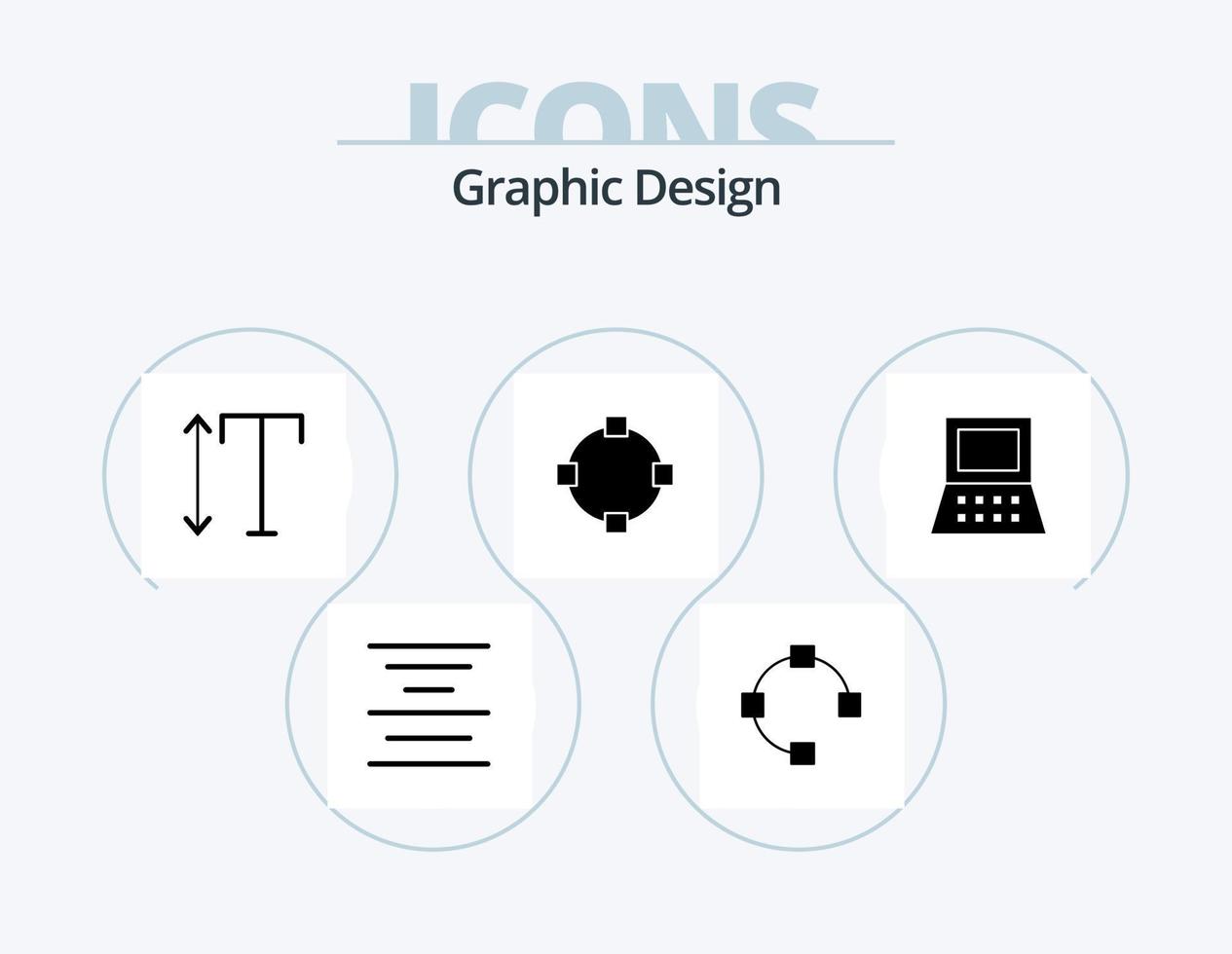 Design Glyph Icon Pack 5 Icon Design. . . vertical. hardware. laptop vector