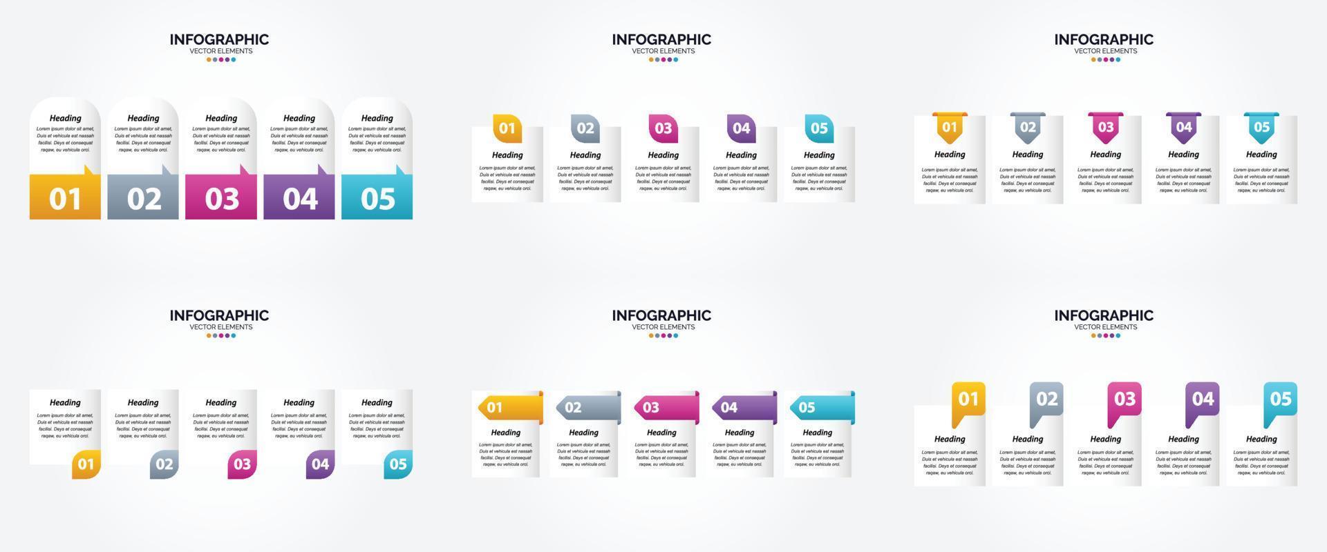 Vector illustration infographics Flat design set for advertising brochure flyer and magazine