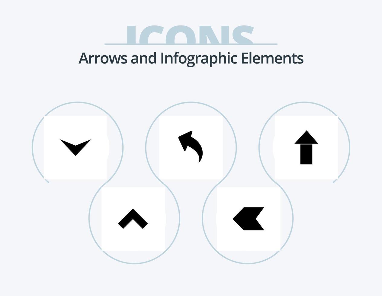 Arrow Glyph Icon Pack 5 Icon Design. . . next. upload. arrow vector