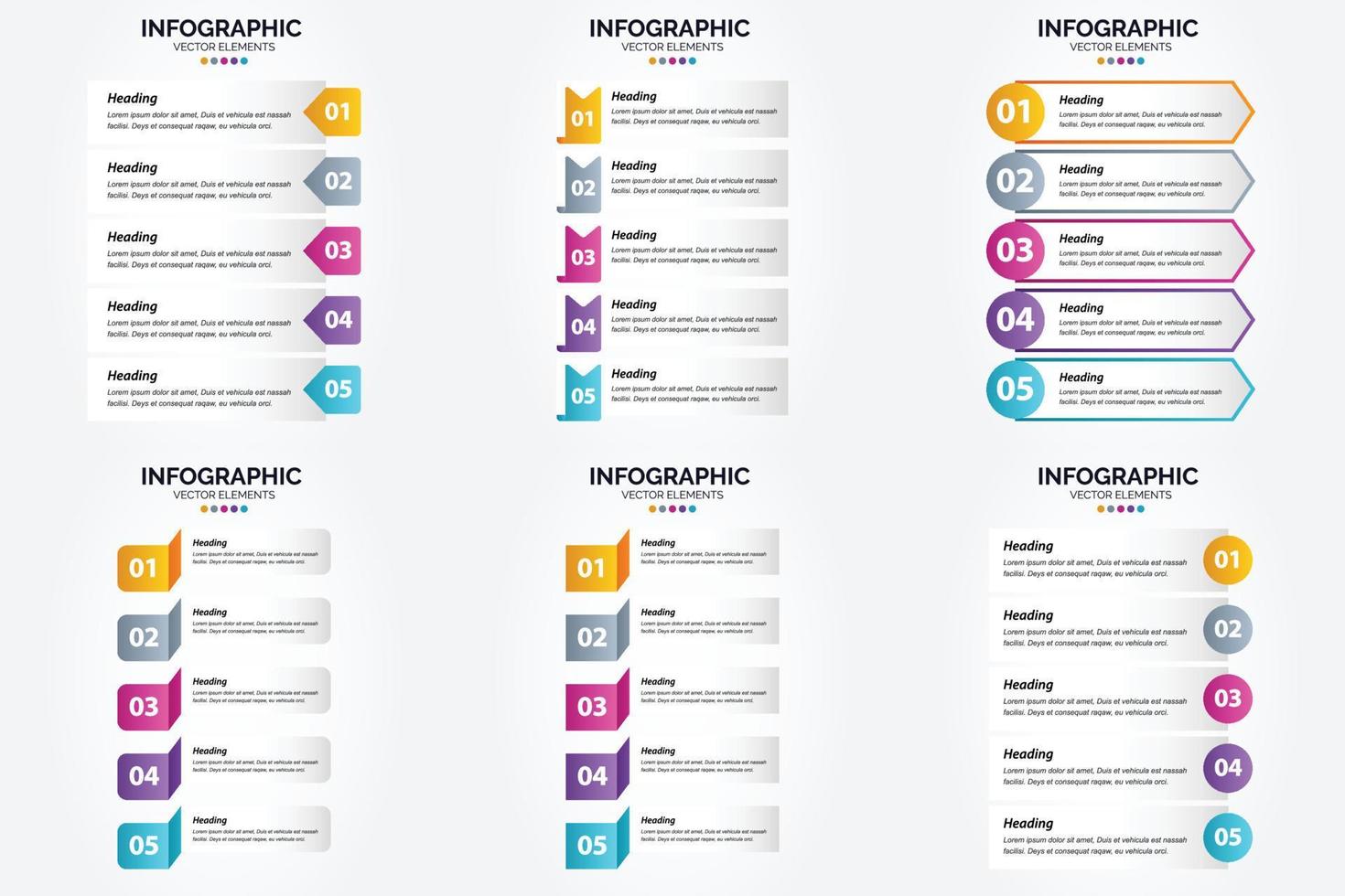 Vector illustration infographics Flat design set for advertising brochure flyer and magazine