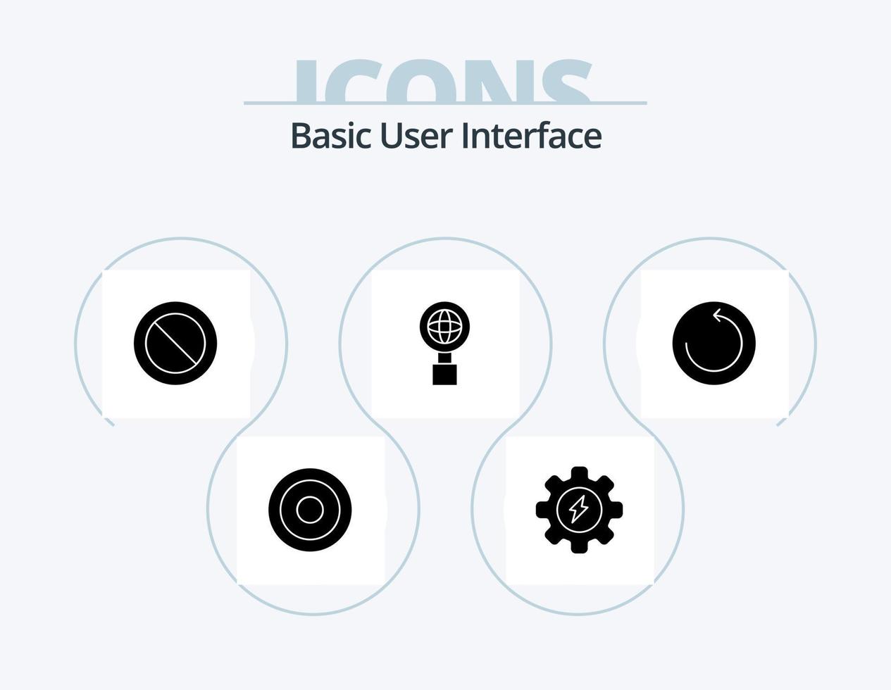 Basic Glyph Icon Pack 5 Icon Design. . restore. basic. backup. internet vector
