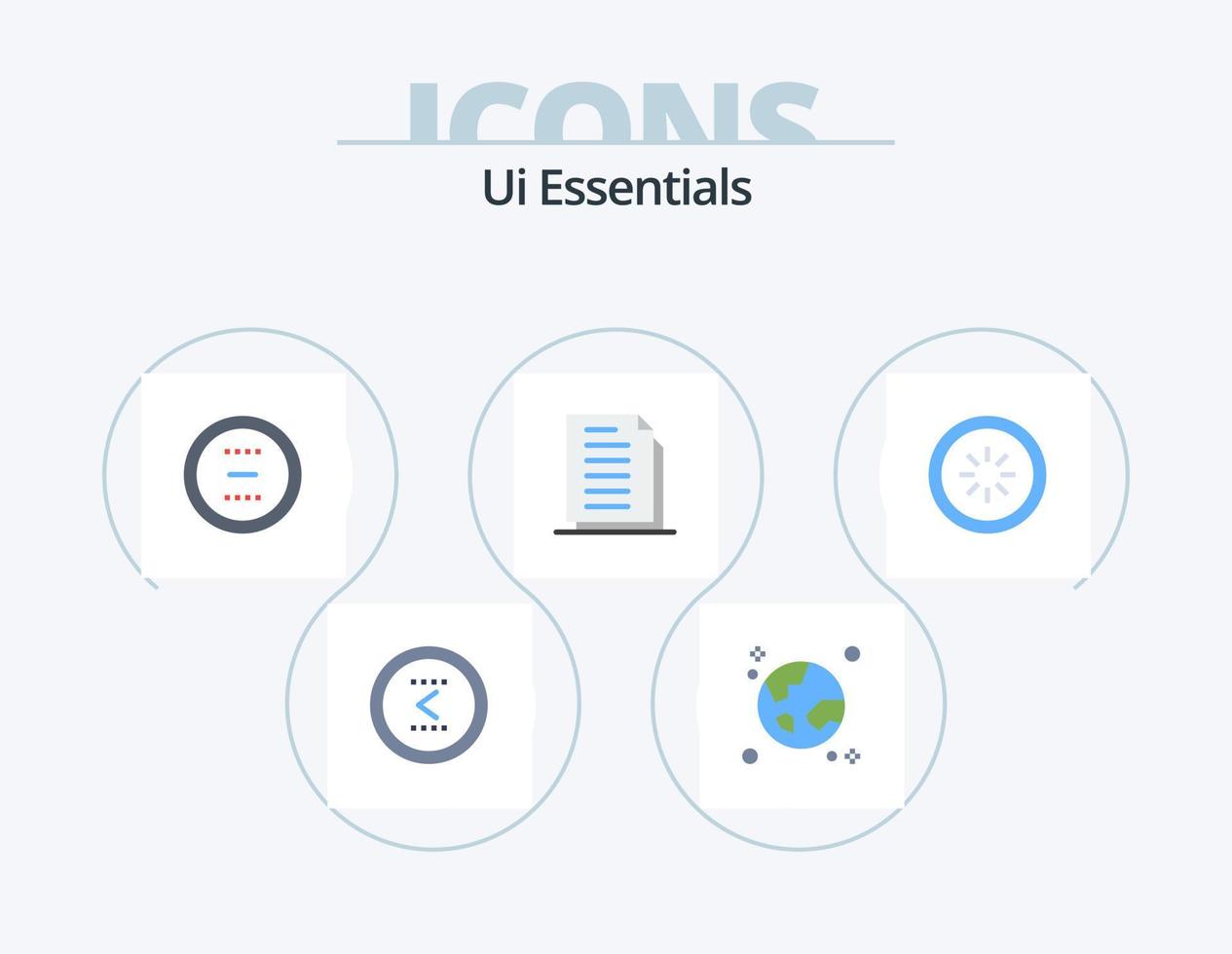 Ui Essentials Flat Icon Pack 5 Icon Design. documents. copy. globe. minus. delete vector