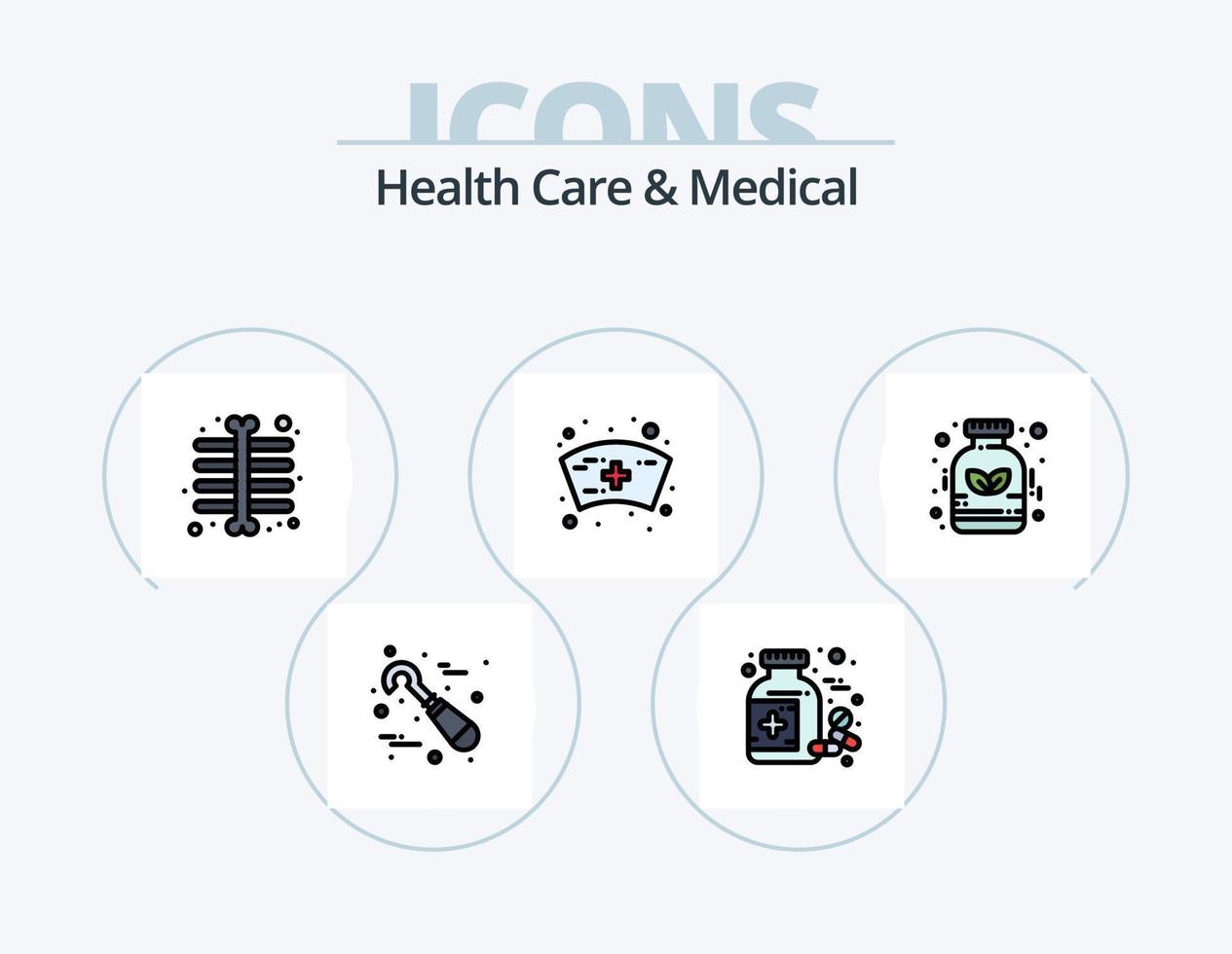 Health Care And Medical Line Filled Icon Pack 5 Icon Design. . ureters. healthcare. kidneys. medical vector