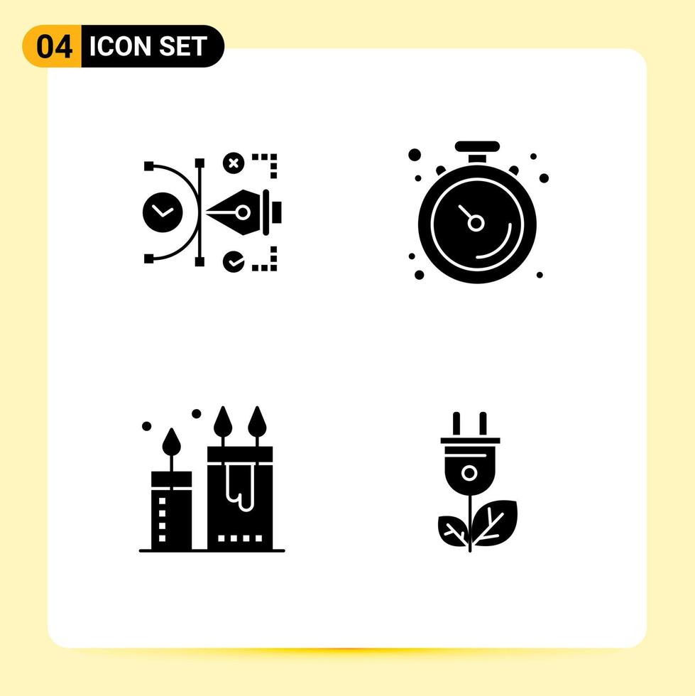 Universal Icon Symbols Group of Modern Solid Glyphs of file beauty digital gym cosmetics Editable Vector Design Elements