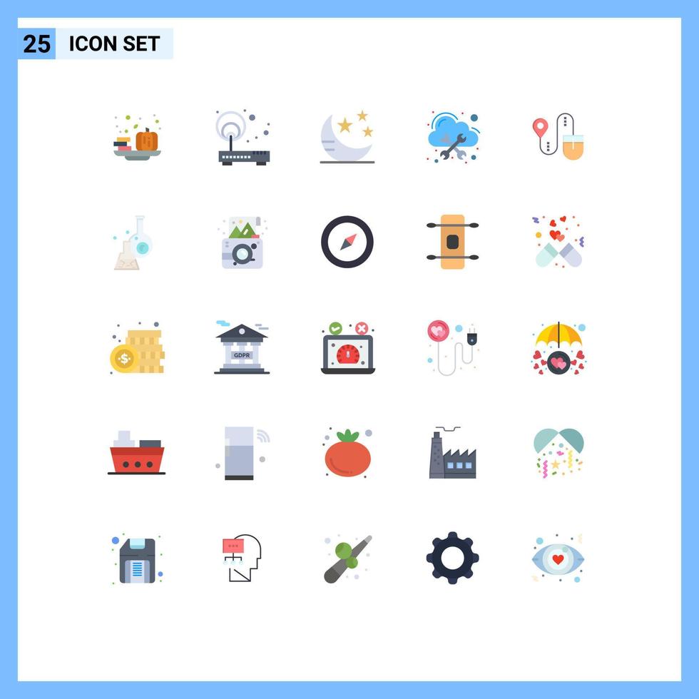 25 Creative Icons Modern Signs and Symbols of mouse management router hosting star Editable Vector Design Elements