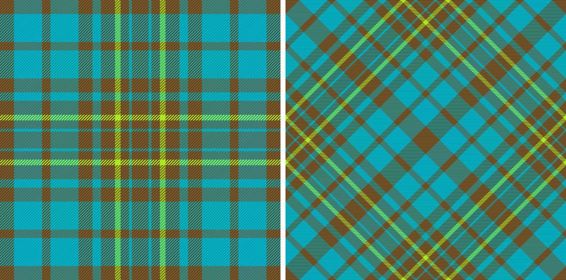 Textile check vector. Plaid pattern texture. Seamless fabric tartan background. vector