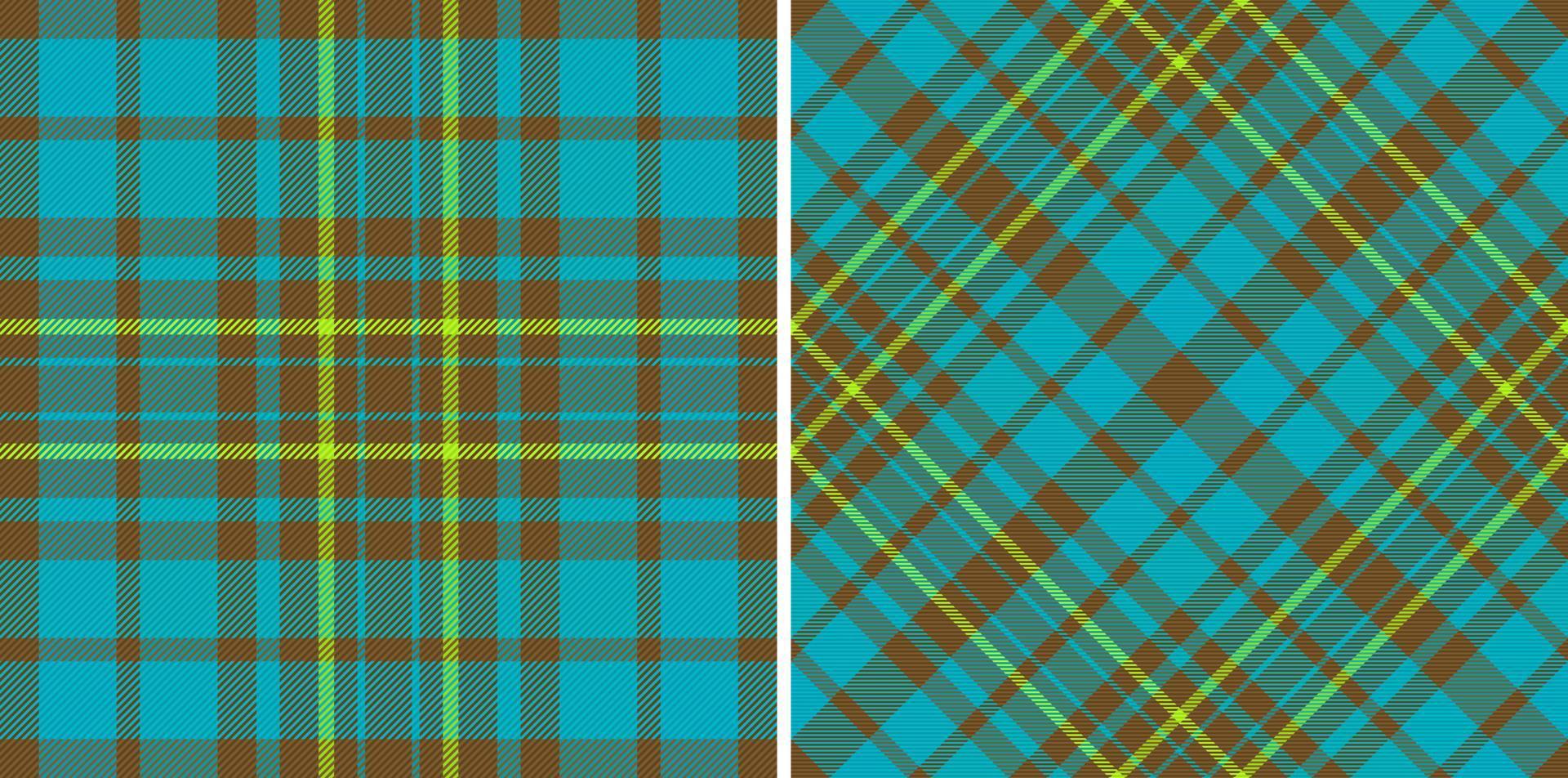 Textile check vector. Plaid pattern texture. Seamless fabric tartan background. vector