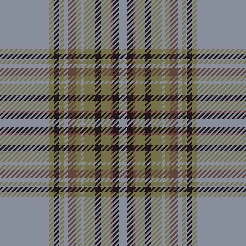 Plaid check pattern. Seamless fabric texture. Tartan textile print. vector