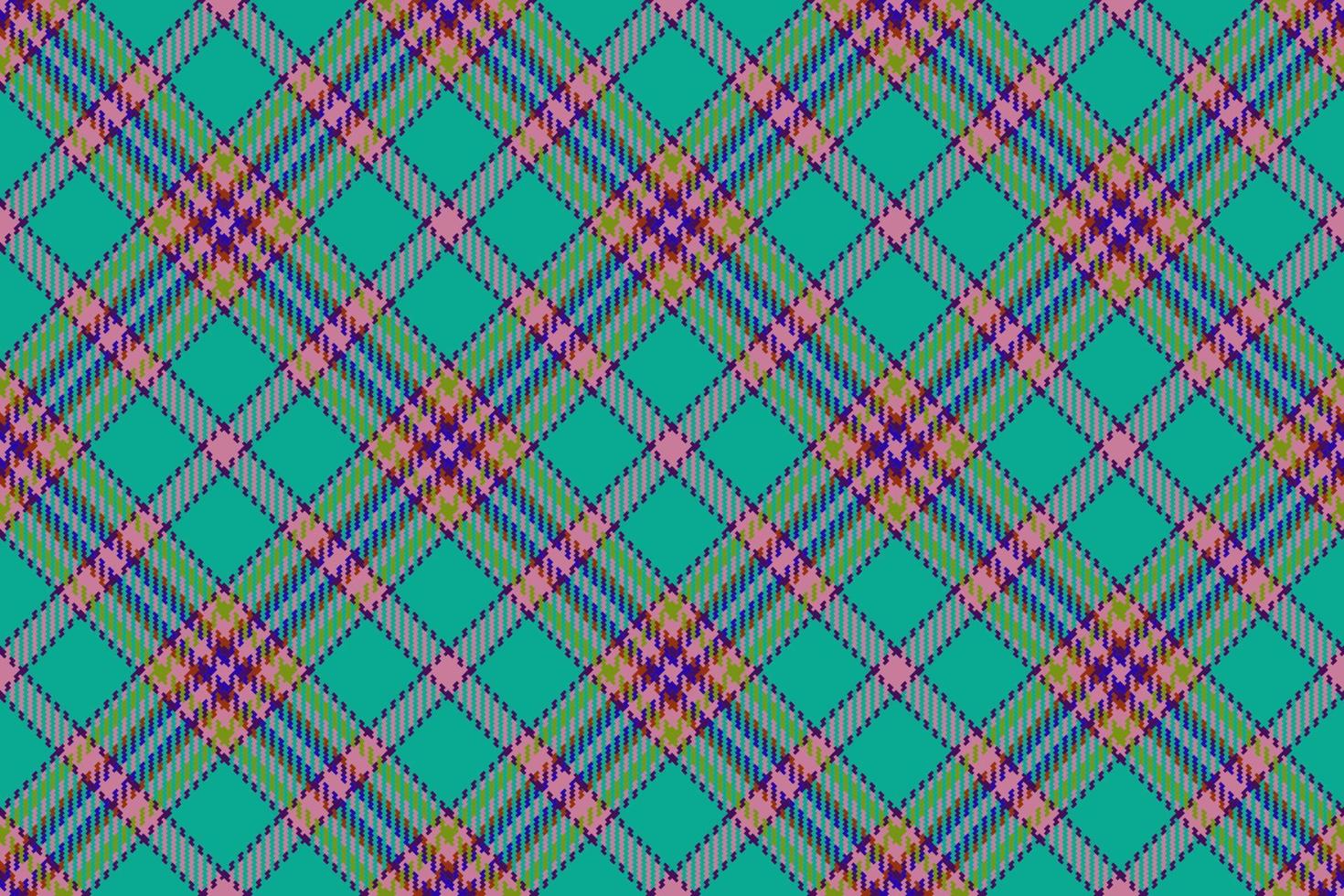 Texture check plaid. Pattern fabric seamless. Vector tartan textile background.