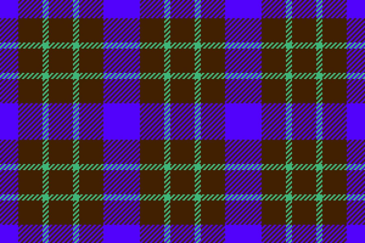 Fabric vector pattern. Background plaid textile. Seamless check tartan texture.