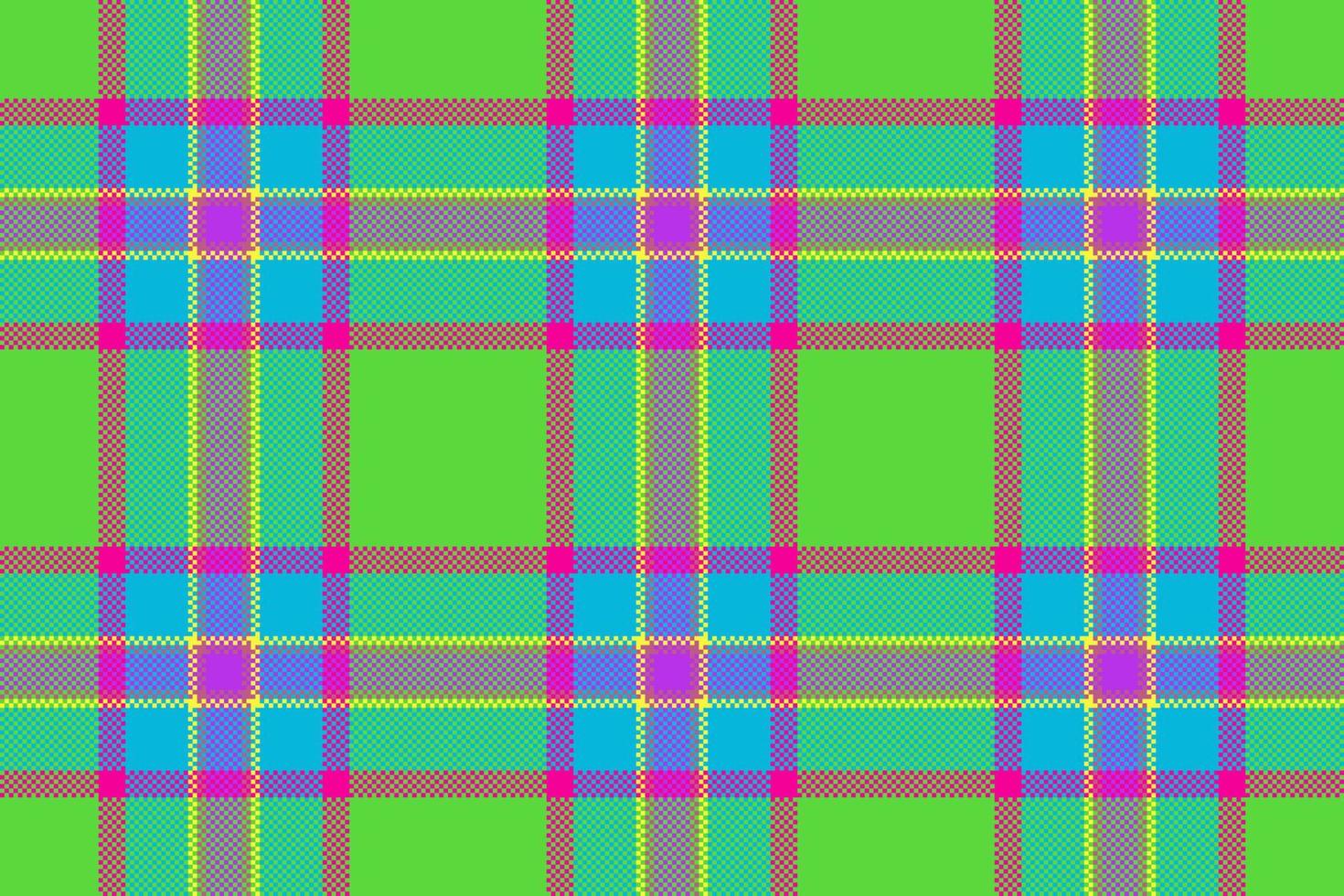 Plaid seamless background. Tartan check textile. Pattern texture fabric vector. vector