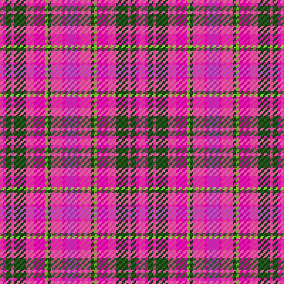 Plaid vector tartan. Textile fabric background. Check texture pattern seamless.