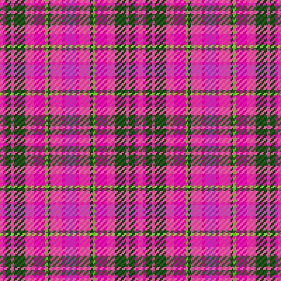 Plaid vector tartan. Textile fabric background. Check texture pattern seamless.