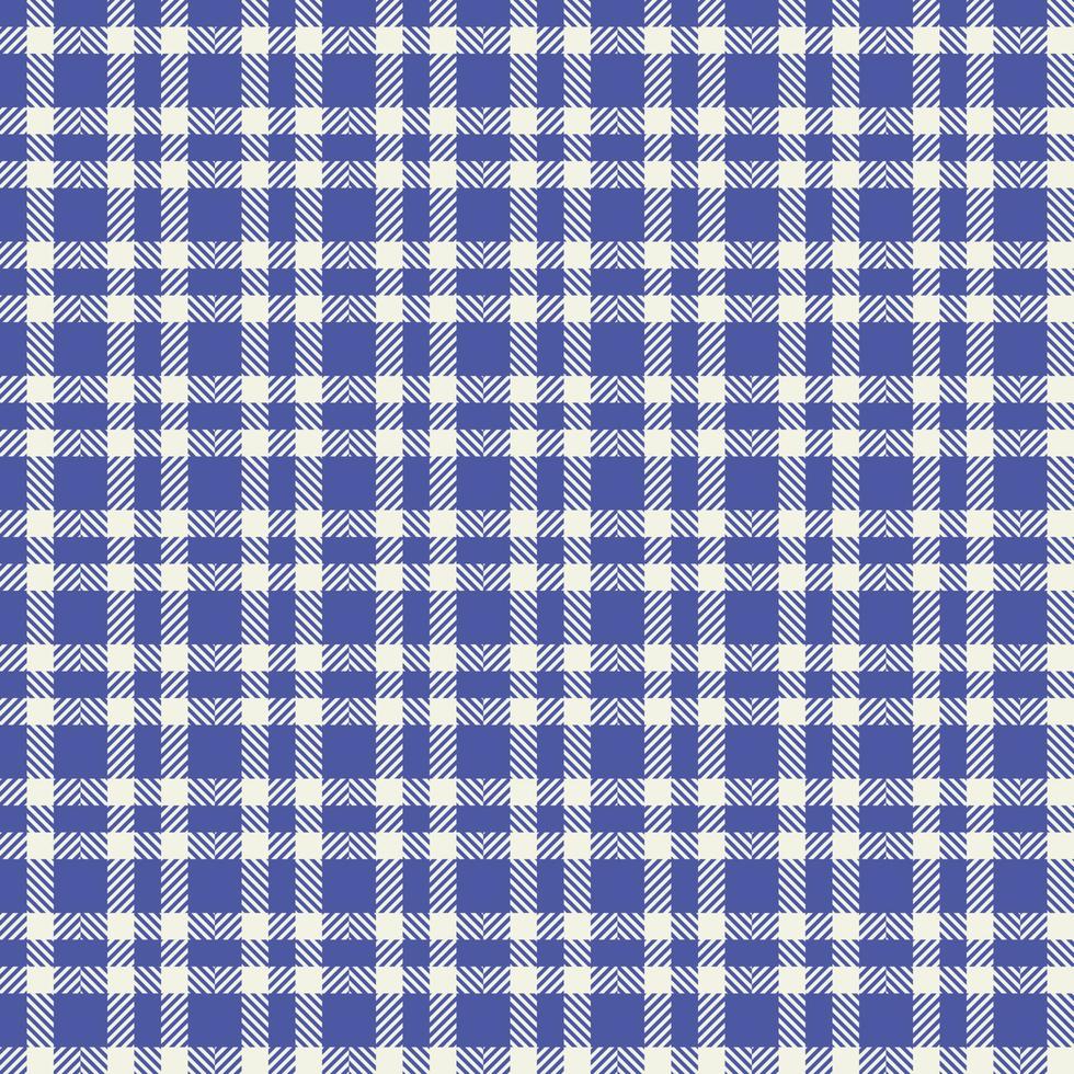 Plaid check pattern. Seamless fabric texture. Tartan textile print. vector