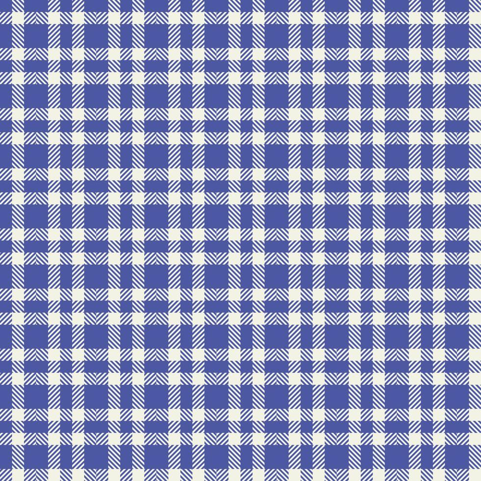 Plaid check pattern. Seamless fabric texture. Tartan textile print. vector