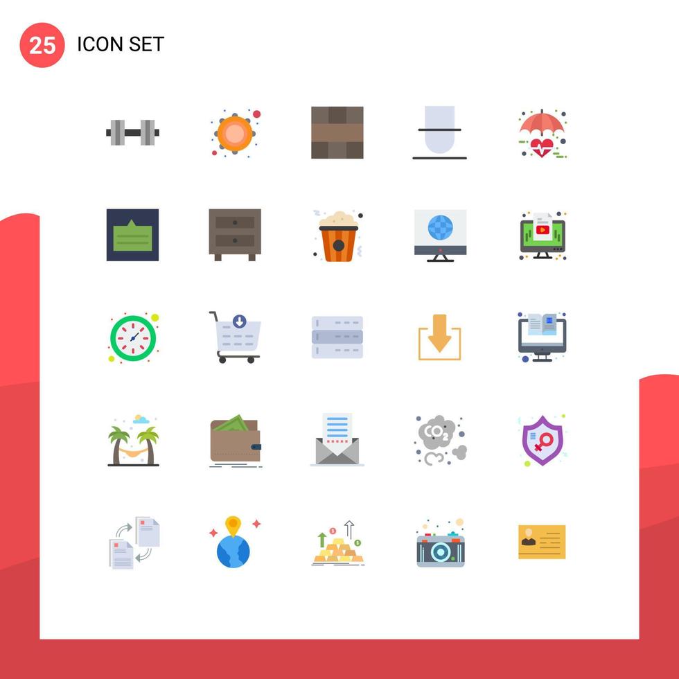 25 Creative Icons Modern Signs and Symbols of healthcare person frame human workspace Editable Vector Design Elements