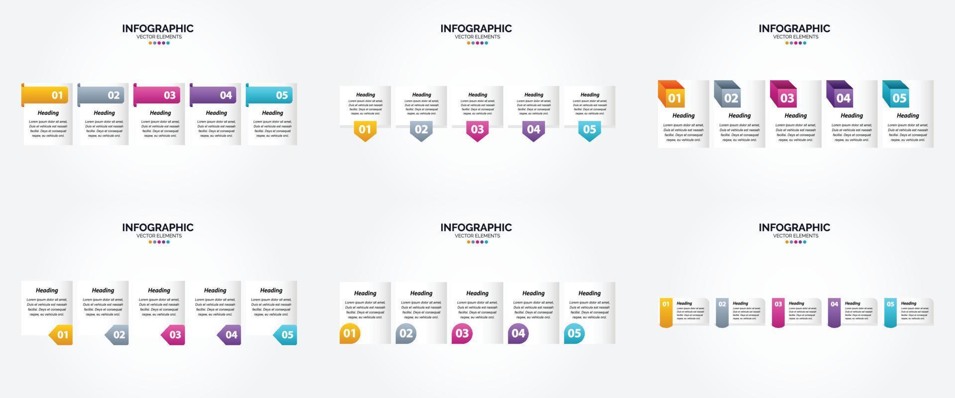 Vector illustration infographics Flat design set for advertising brochure flyer and magazine