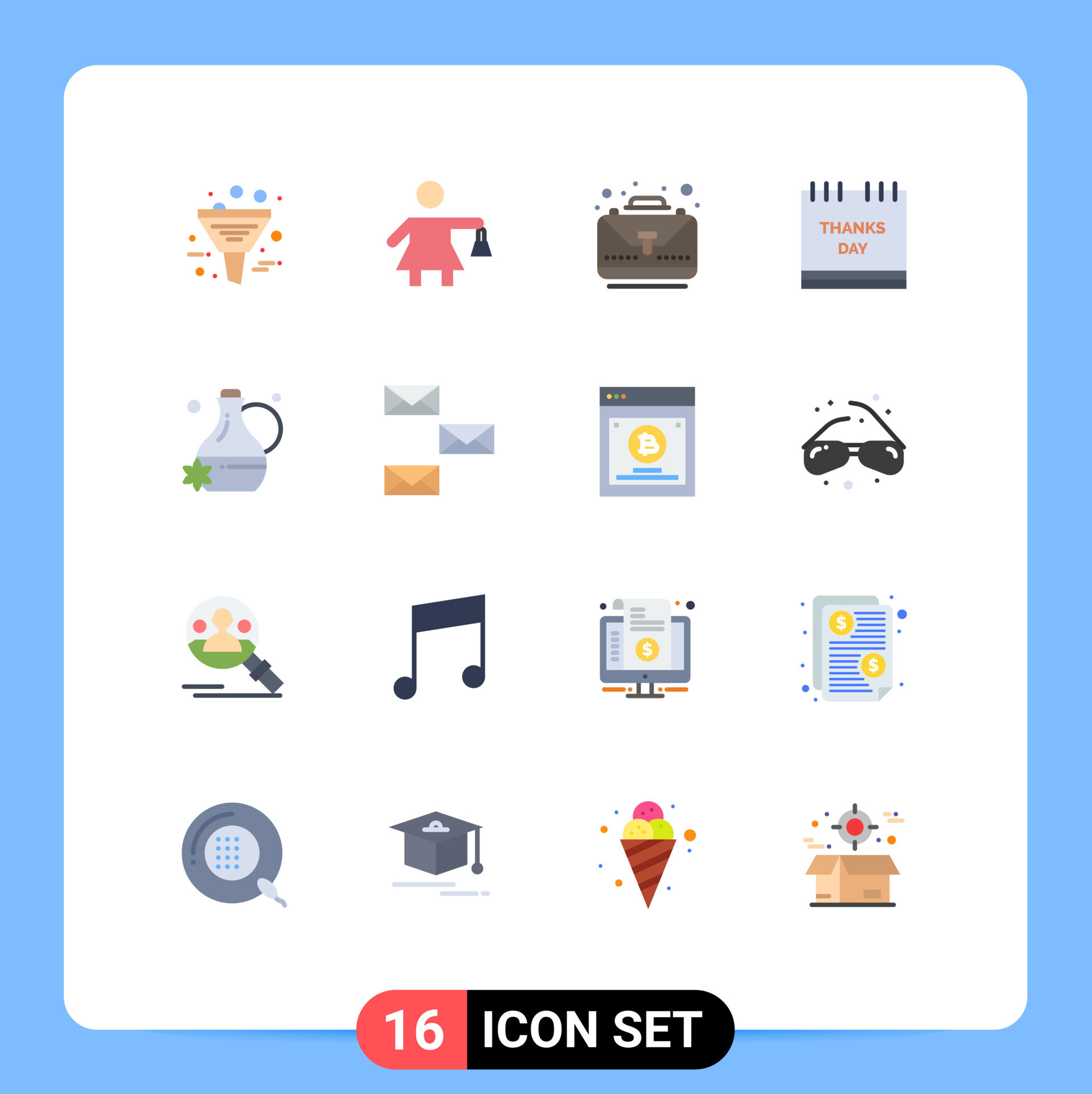 16 Thematic Vector Flat Colors and Editable Symbols of floral essence 16 Thematic Vector Flat Colors and Editable Symbols of floral essence