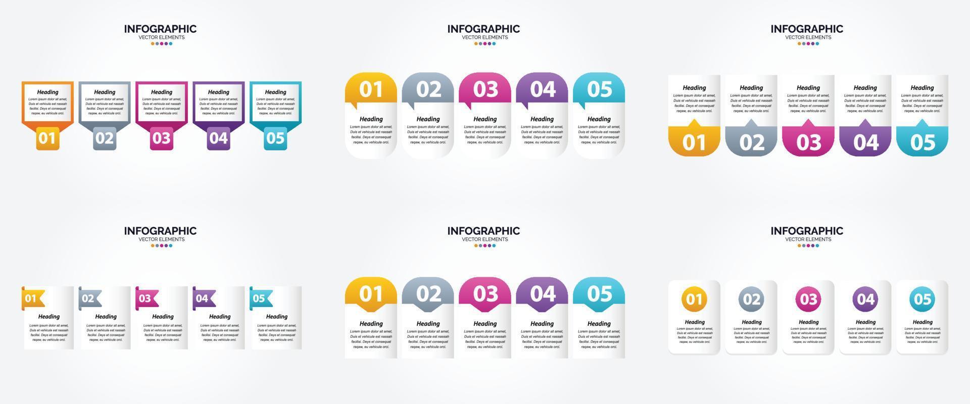 Vector illustration infographics Flat design set for advertising brochure flyer and magazine