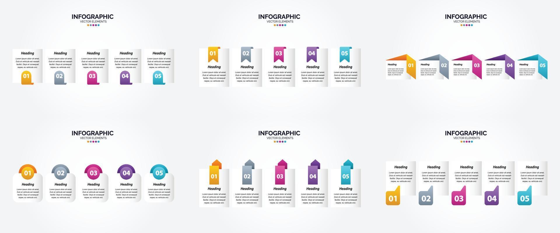 Vector illustration infographics Flat design set for advertising brochure flyer and magazine