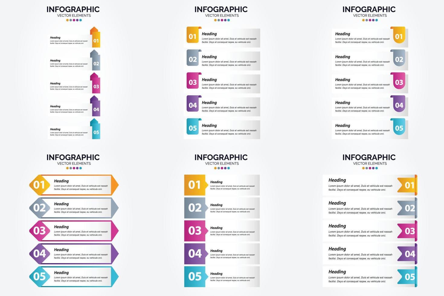 Vector illustration infographics Flat design set for advertising brochure flyer and magazine