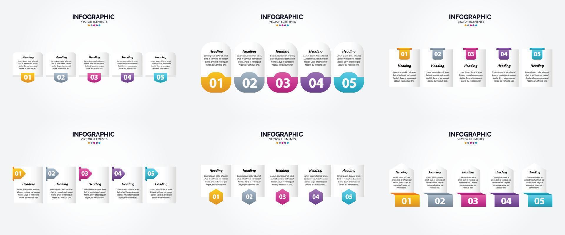 Vector illustration infographics Flat design set for advertising brochure flyer and magazine