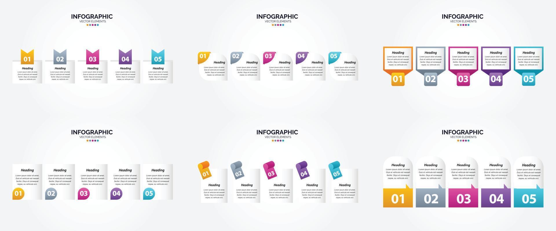 Vector illustration infographics Flat design set for advertising brochure flyer and magazine