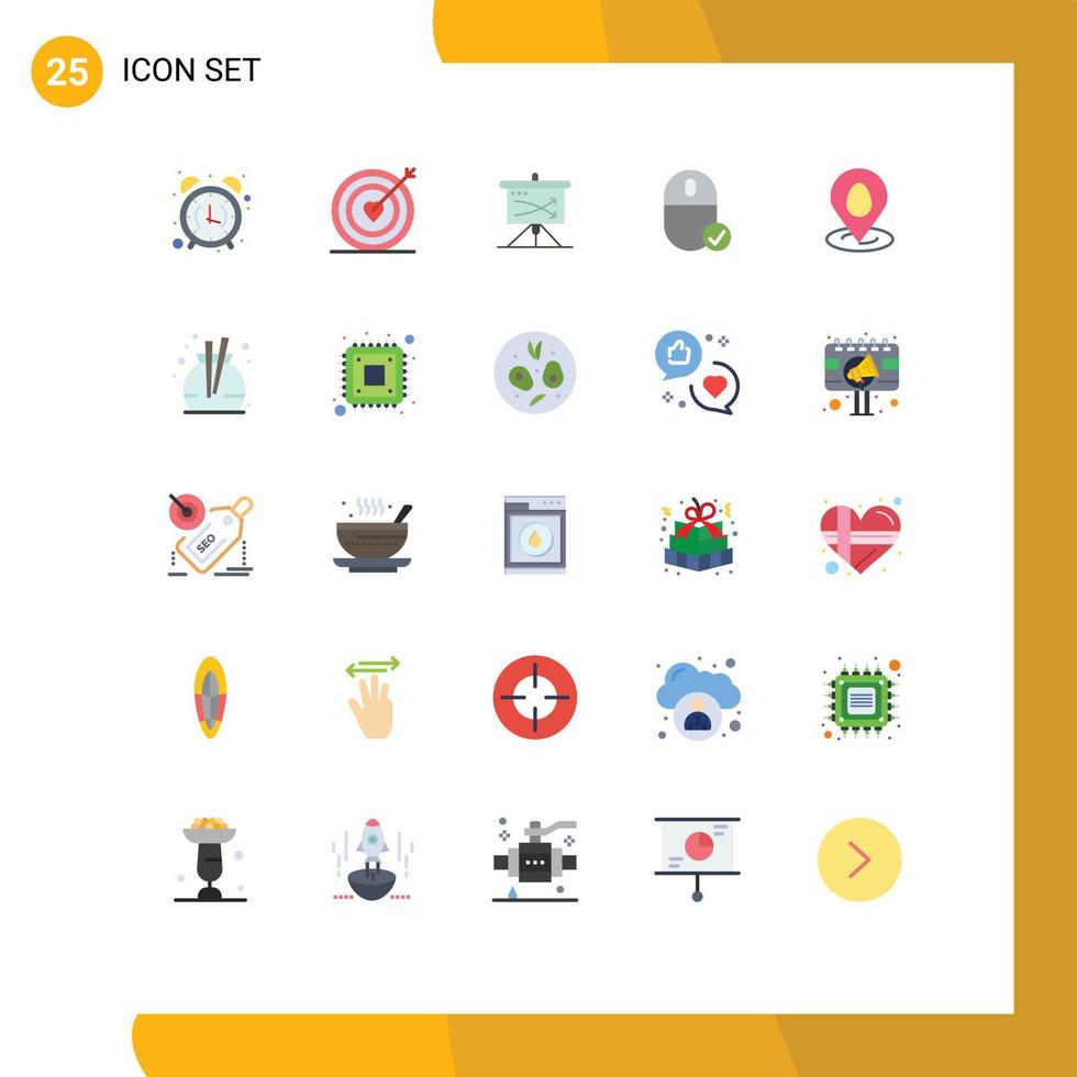 Stock Vector Icon Pack of 25 Line Signs and Symbols for gadget connected wedding computers planning Editable Vector Design Elements