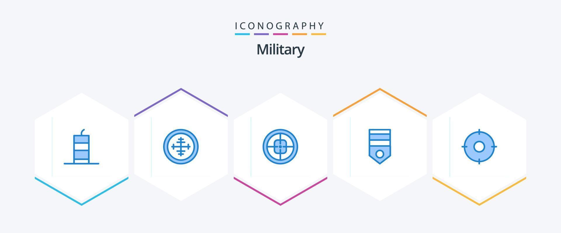 Military 25 Blue icon pack including position. circle. soldier. soldier. military vector