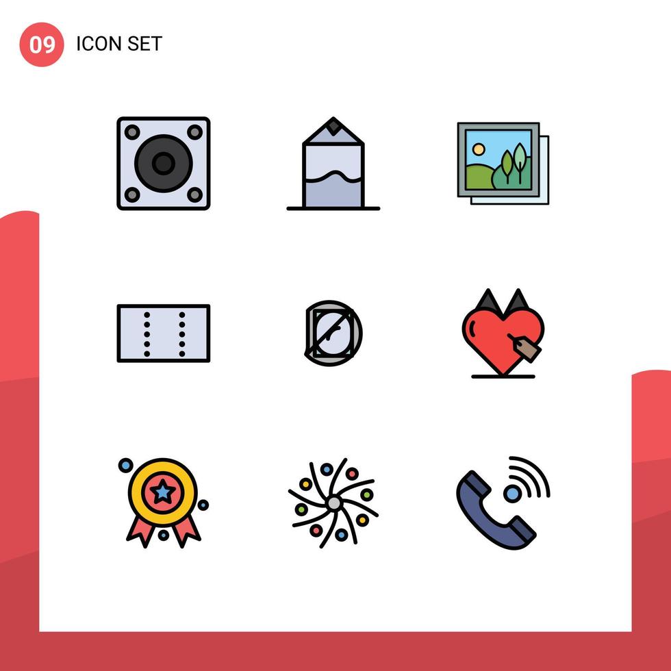 9 Creative Icons Modern Signs and Symbols of e commerce medicines gallery lab minimize Editable Vector Design Elements