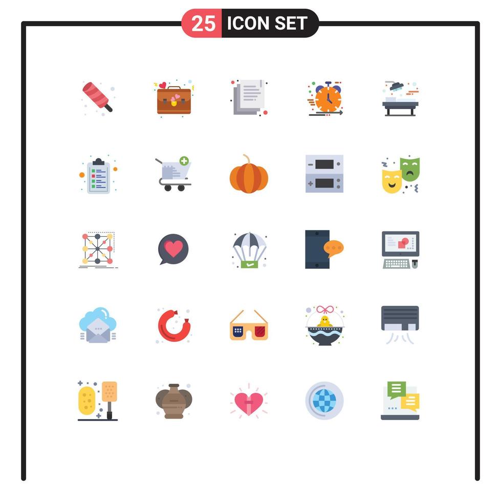25 Universal Flat Colors Set for Web and Mobile Applications medical management copy development agile Editable Vector Design Elements