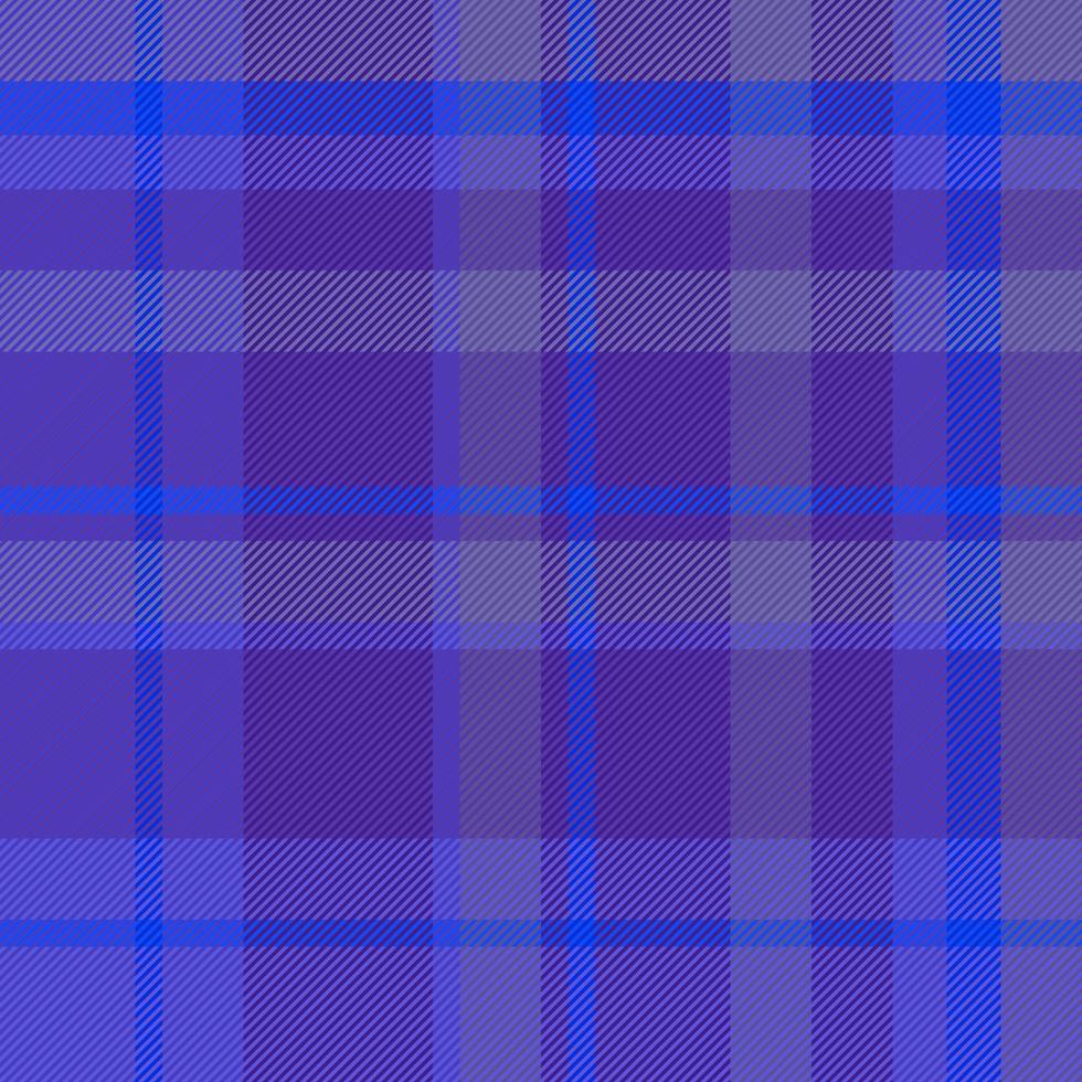Plaid fabric check. Tartan texture seamless. Textile pattern background vector. vector