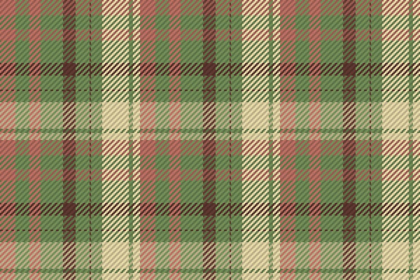 Seamless pattern of scottish tartan plaid. Repeatable background with check fabric texture. Vector backdrop striped textile print.