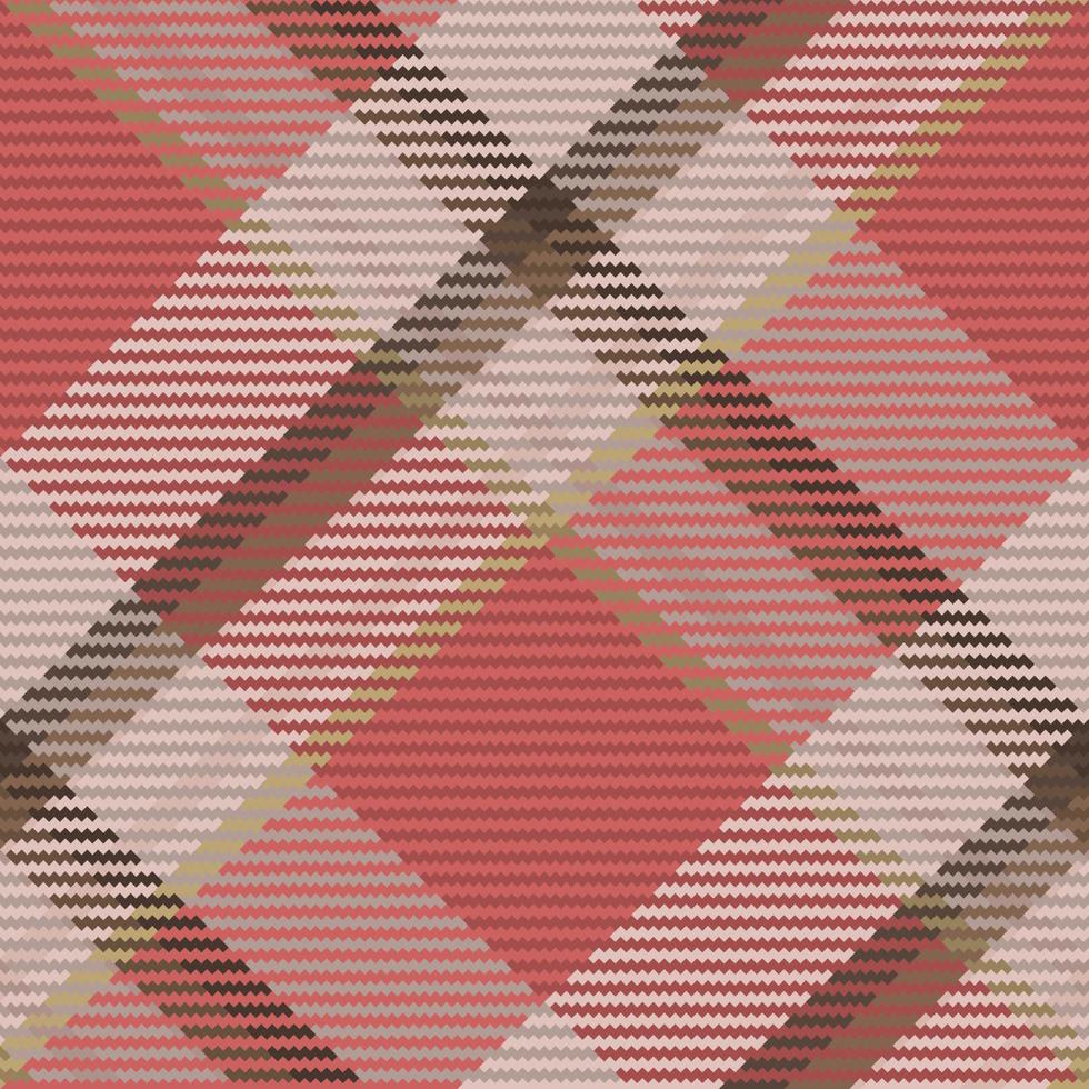 Seamless pattern of scottish tartan plaid. Repeatable background with check fabric texture. Vector backdrop striped textile print.