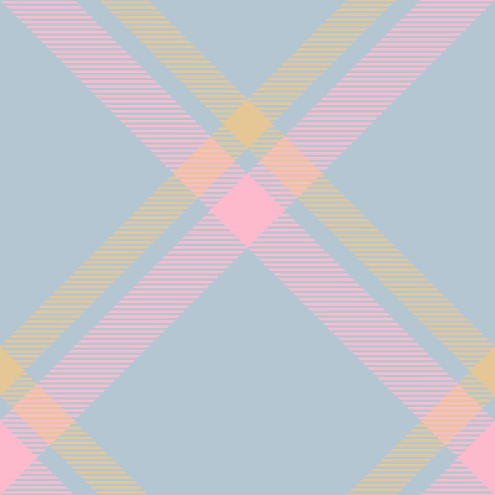 Plaid pattern vector. Check fabric texture. Seamless textile design for clothes, paper print. vector