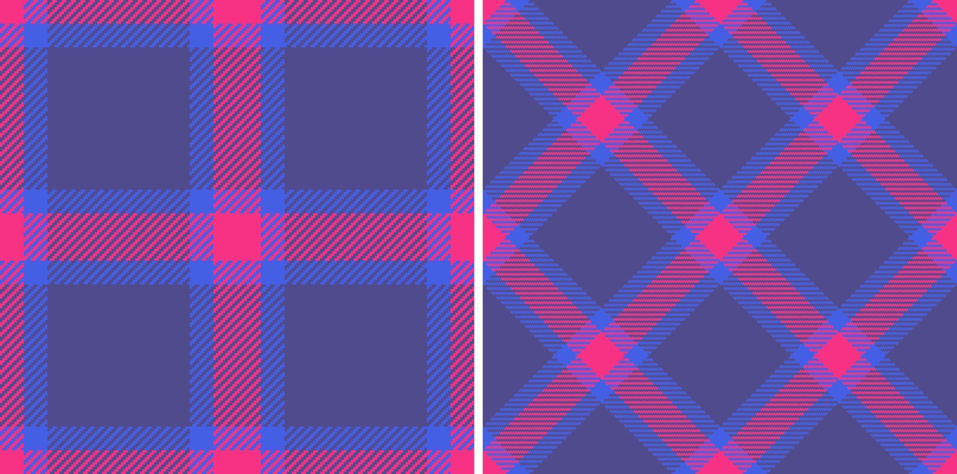 Textile vector tartan. Seamless pattern background. Check plaid texture fabric.