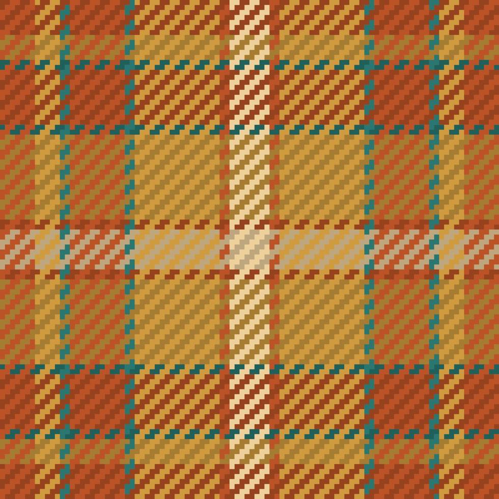 patrón sin costuras de tela escocesa de tartán escocés. fondo repetible con textura de tela a cuadros. estampado textil a rayas de fondo vectorial. vector