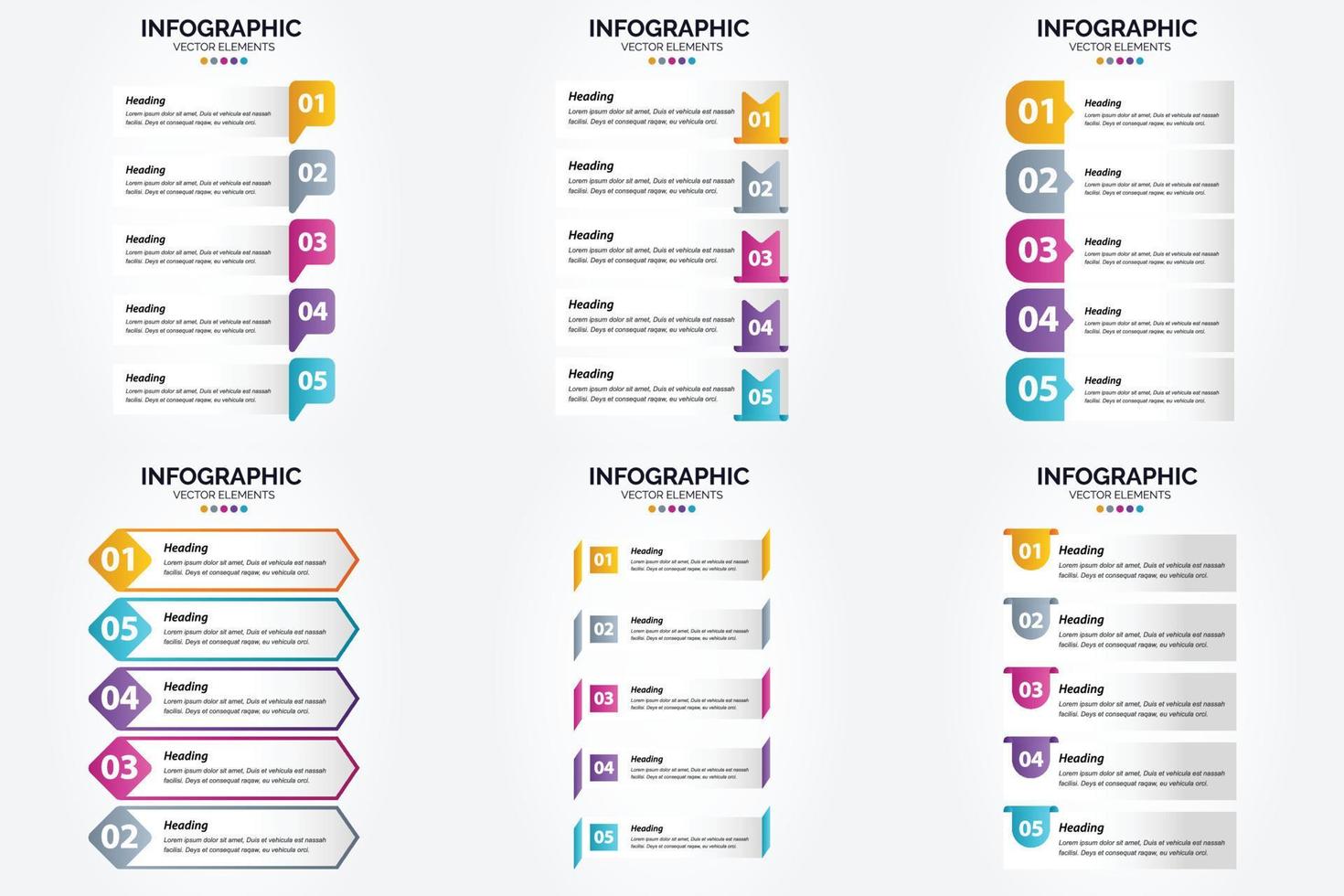 Vector illustration infographics Flat design set for advertising brochure flyer and magazine