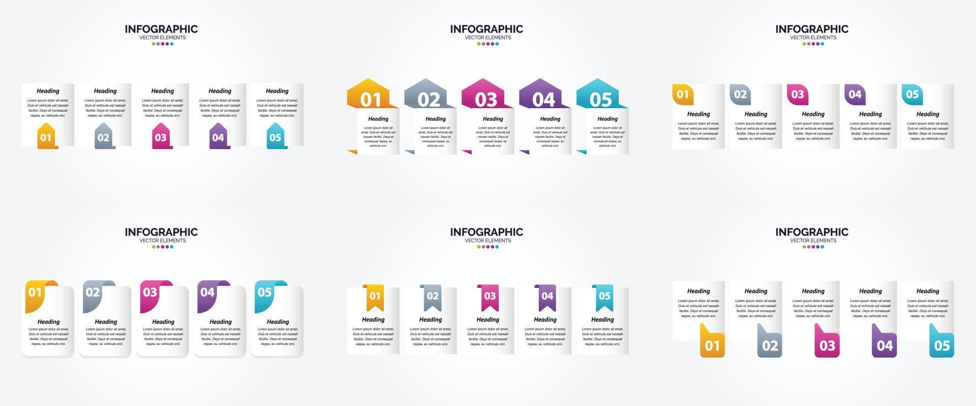 Vector illustration infographics Flat design set for advertising brochure flyer and magazine