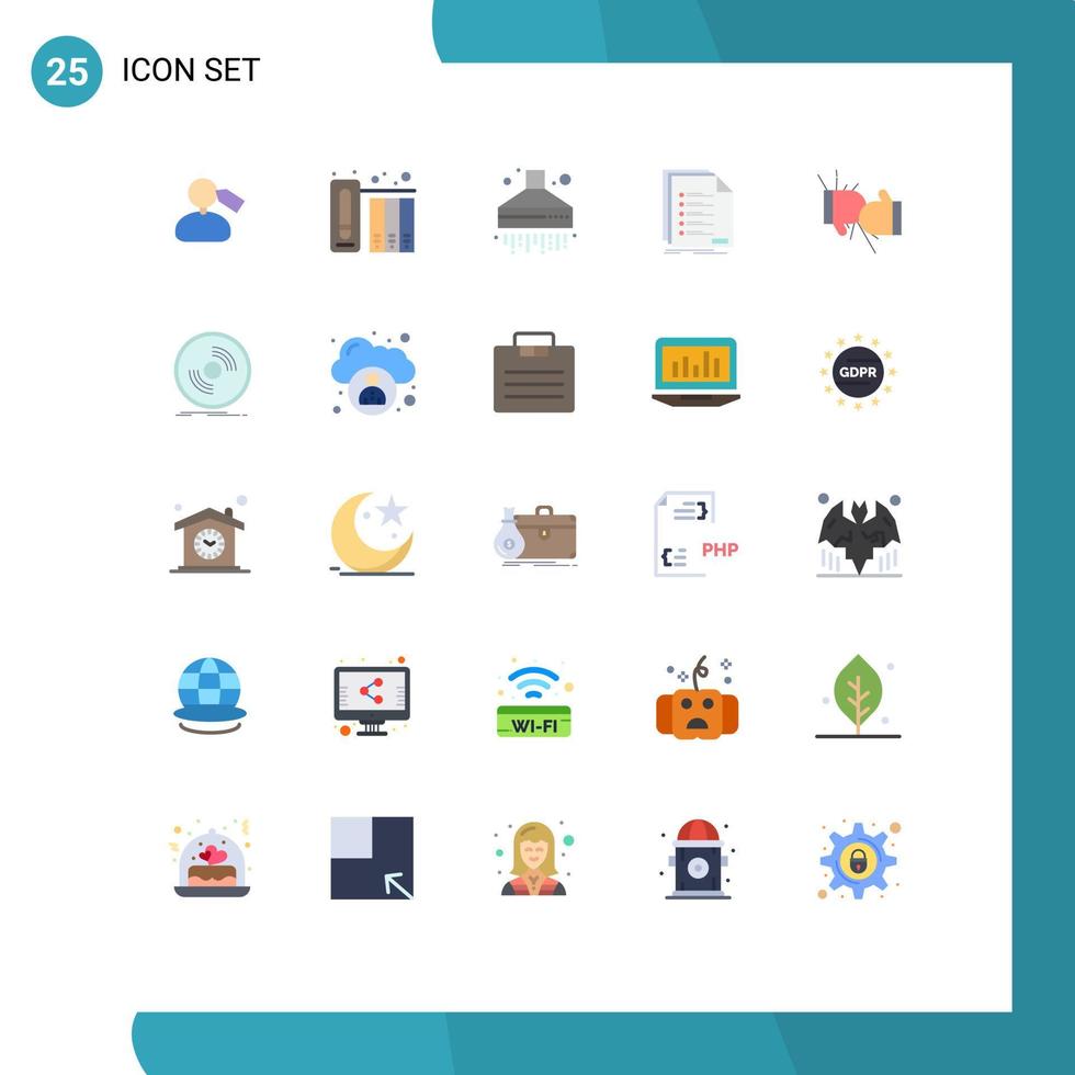 25 Creative Icons Modern Signs and Symbols of boxing registration extractor listing filing Editable Vector Design Elements