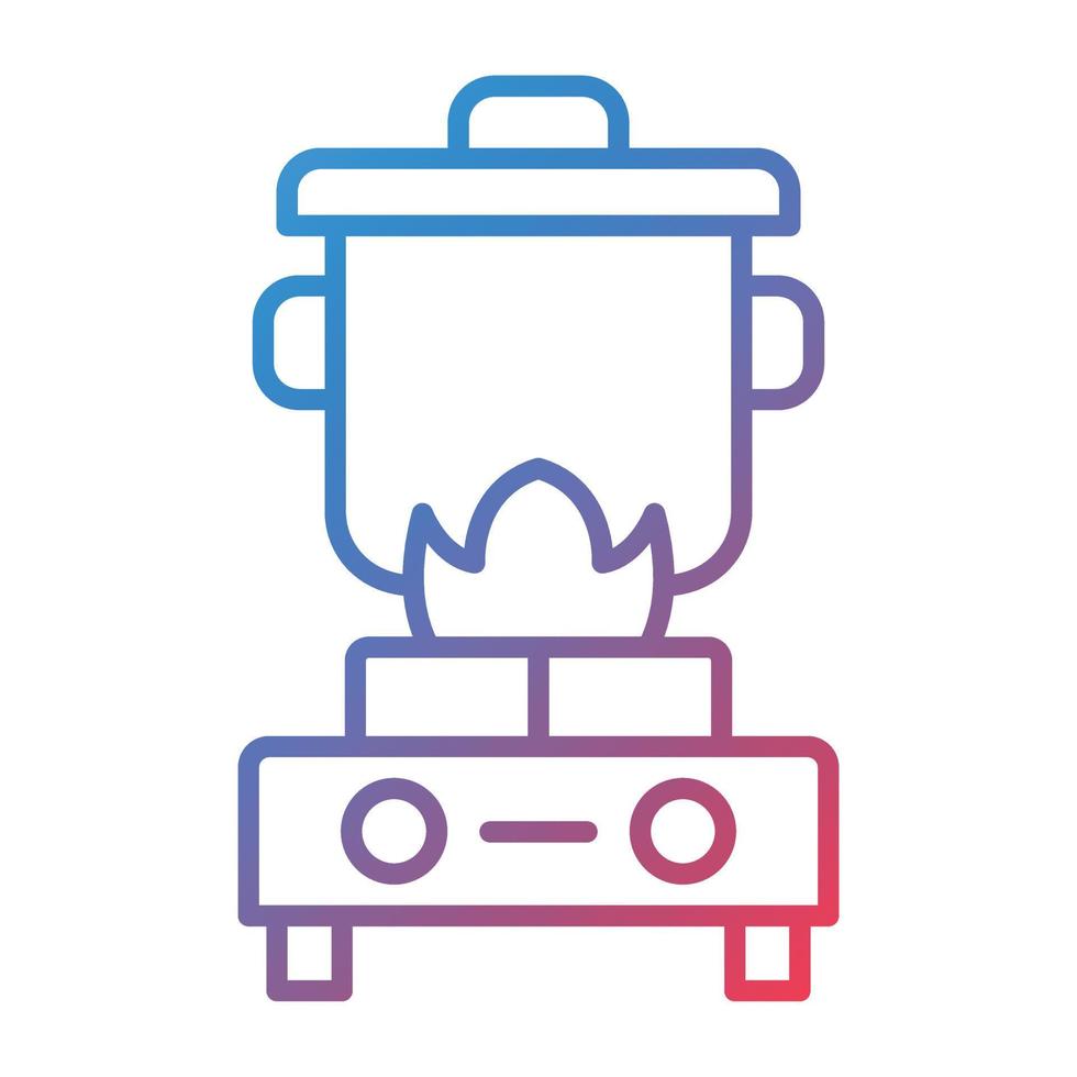 Cooking Line Gradient Icon vector