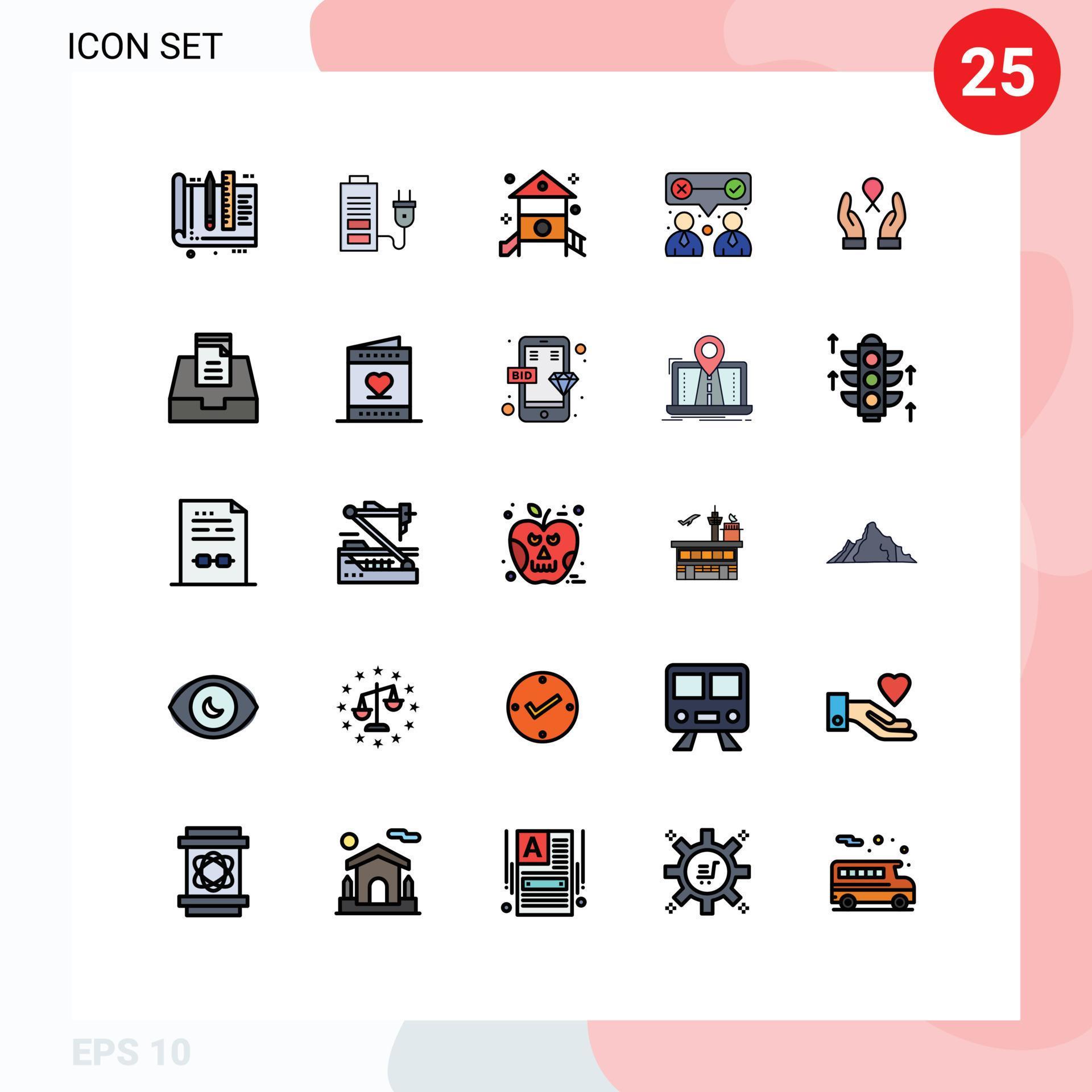 Group Of 25 Filled Line Flat Colors Signs And Symbols For Team Work Our group-of-25-filled-line-flat-colors-signs-and-symbols-for-team-work-our